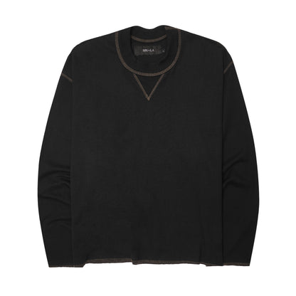 EXO™ MILITIA LONGSLEEVE WAFFLE TEE V3 IN ANTHRACITE/OLIVE