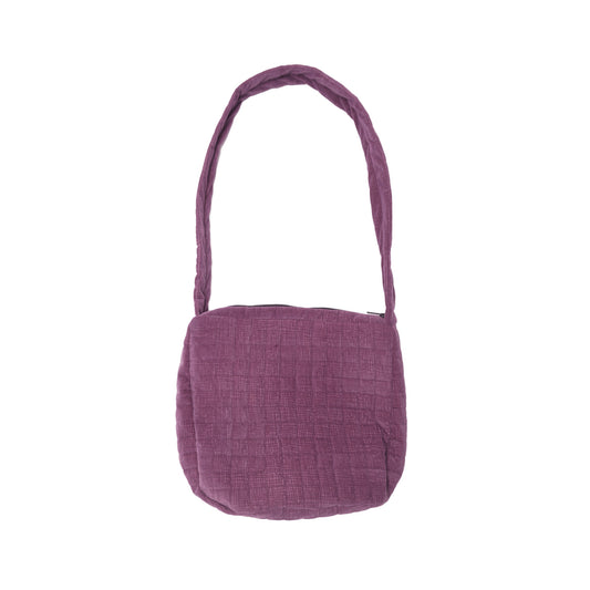 "FLOW" CROSS BAG IN TYRIAN PURPLE