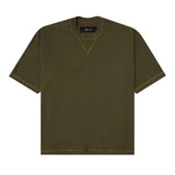 EXO™ MILITIA MOCK NECK TEE OLIVE/RUST