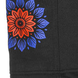 "M+ TEMPLE BLOOM" PHAT PANTS IN CAVIAR