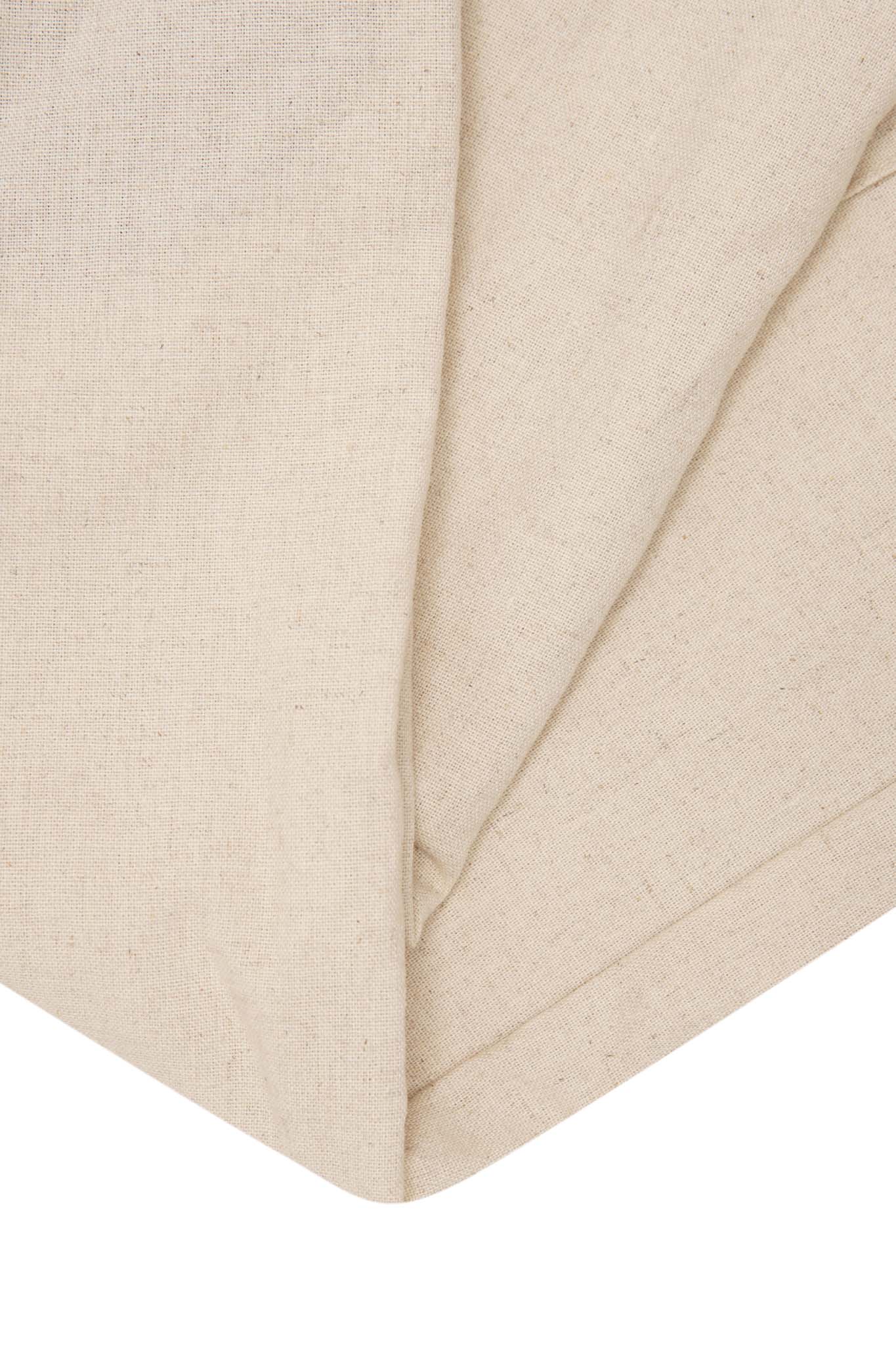 LINEN PLEATED WIDE PANTS IN OAT/OLIVE