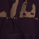 "HELL HOUNDS" TEE IN SHADOW PURPLE