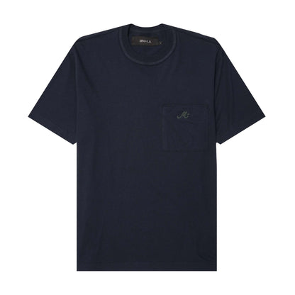 M+ CLASSIC POCKET LITE TEE IN NAVY