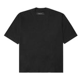 WAFFLE WEAVE MOCK NECK TEE V6 IN ANTHRACITE