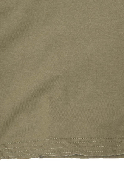 QUARTER ZIP L/S TEE V2 IN OLIVE