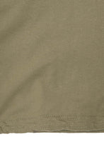 QUARTER ZIP L/S TEE V2 IN OLIVE