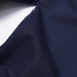 CROPPED WIDE PANTS IN MIDNIGHT BLUE