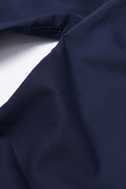CROPPED WIDE PANTS IN MIDNIGHT BLUE