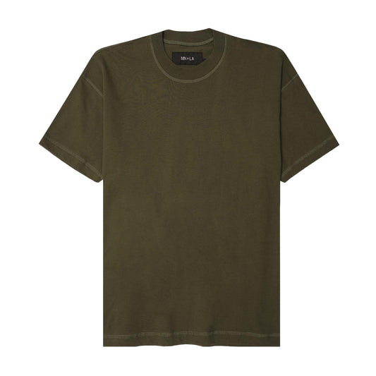 BOX TEE V3 IN OLIVE