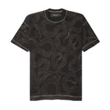 "YEAR OF THE SNAKE" BOX TEE IN ANTHRACITE