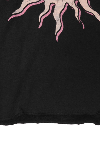 "THE ENLIGHTENED ONE" LONGSLEEVE TEE IN CAVIAR