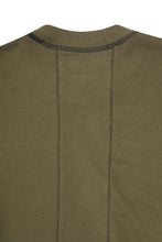 EXO™ PIQUE MOCK NECK TEE V5 IN OLIVE/ANTHRACITE