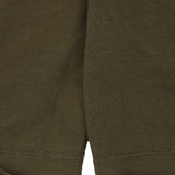 FRENCH TERRY RAW FINISH SWEATSHORTS IN OLIVE