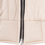"FLOW" BOMBER JACKET IN CLOUD