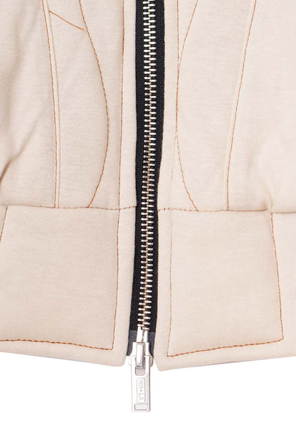 "FLOW" BOMBER JACKET IN CLOUD
