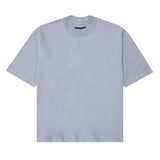 MOCK NECK TEE IN GLACIER