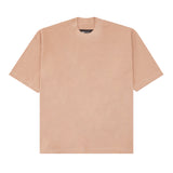 MOCK NECK TEE IN WHEAT