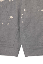 M+ DOUBLE KNEE PHAT SHORTS IN MOON GREY