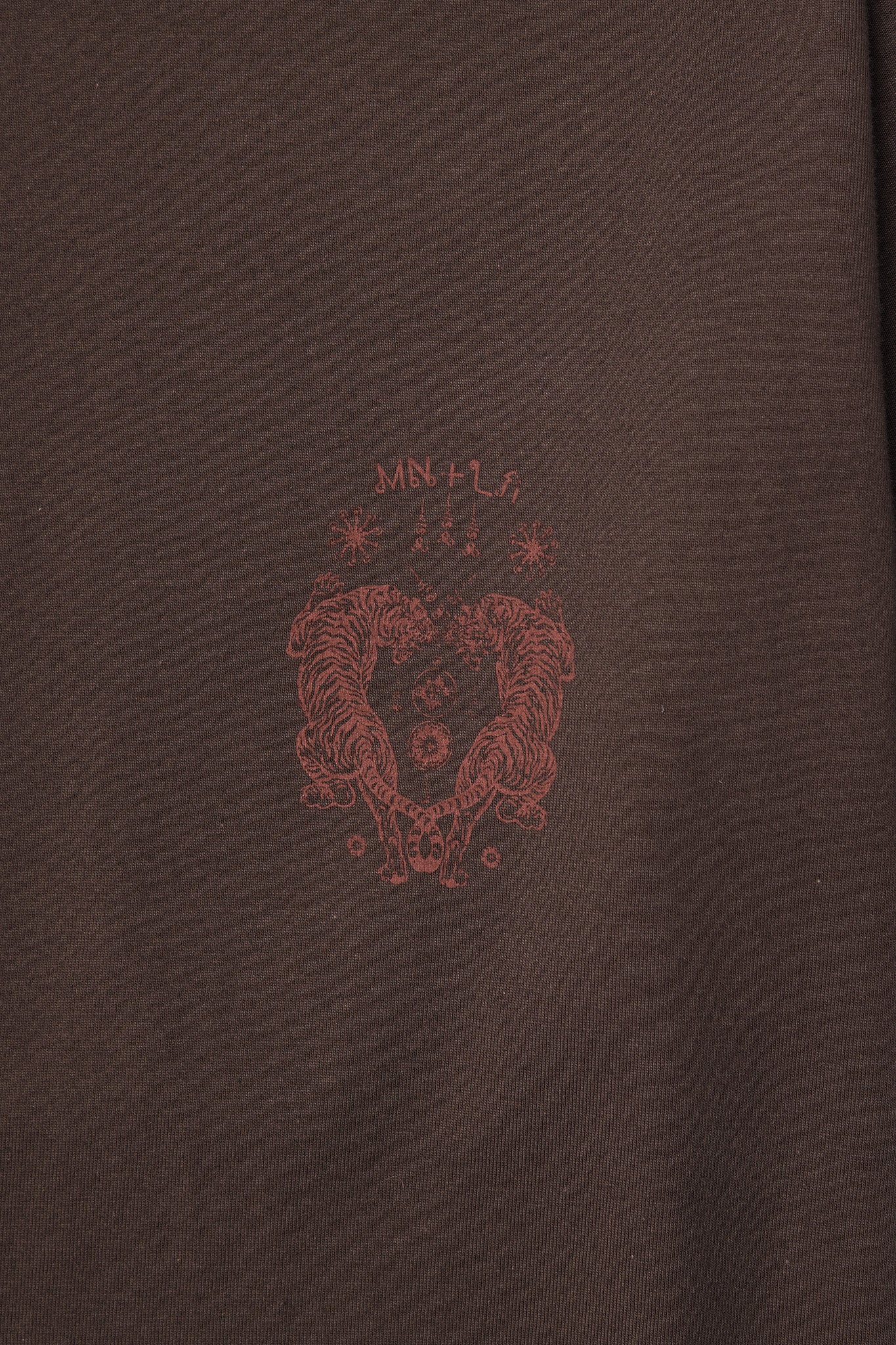 "FCF" TEE IN WOOD