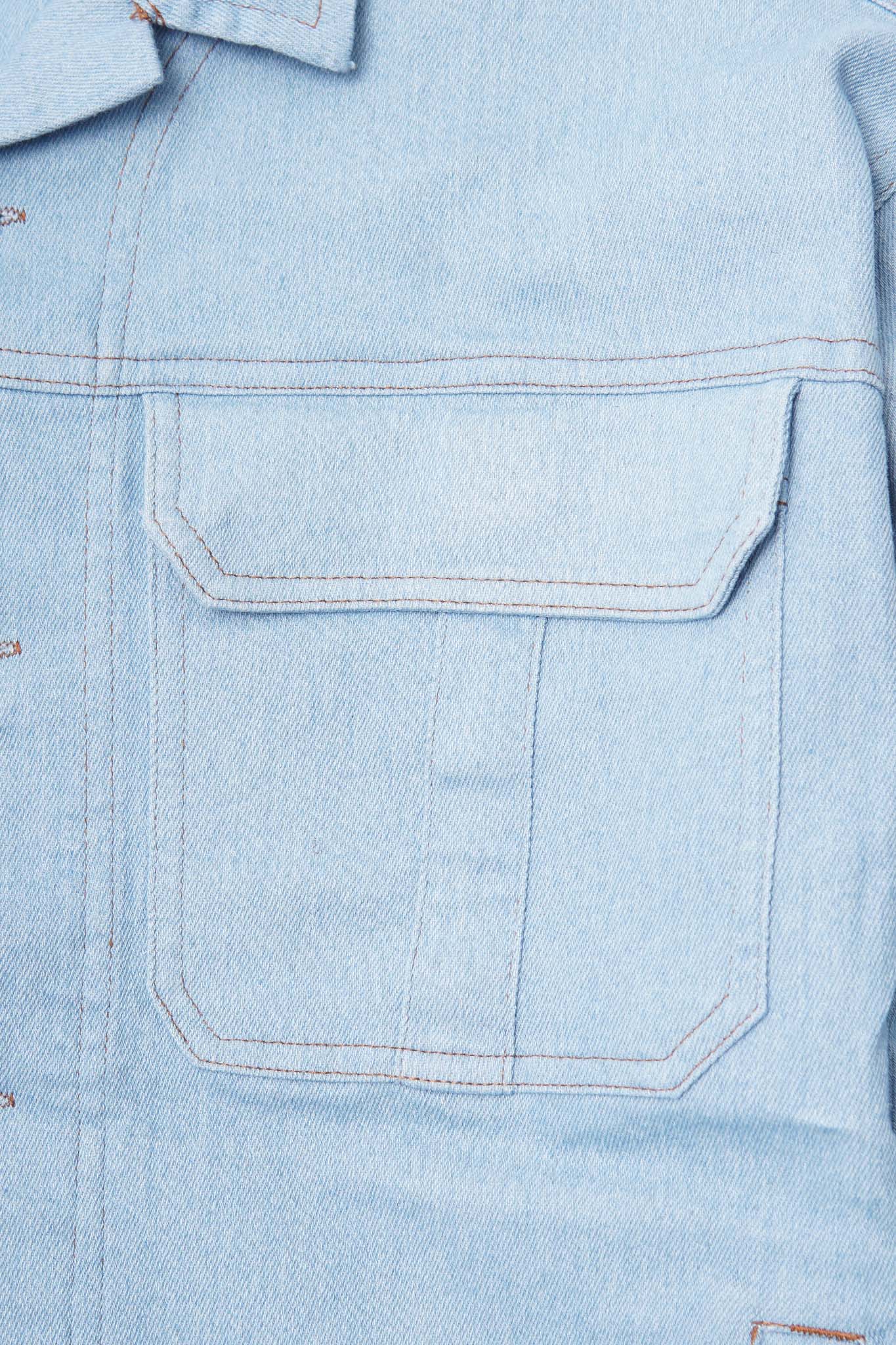 "VAPOR BLUE" CHORE JACKET