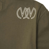 TWIN M'$ LOUNGE TEE IN OLIVE