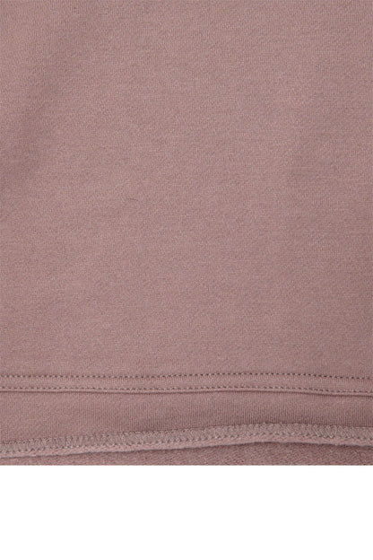 EXO™ CUTOFF HOODIE IN MAUVE