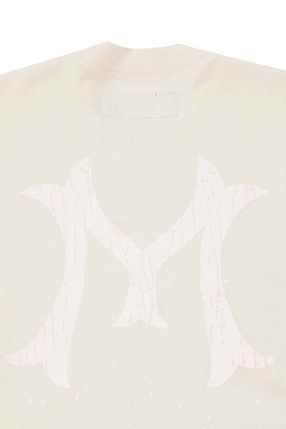 "HITTER" V3 VAST LITE TEE IN PALE ROSE