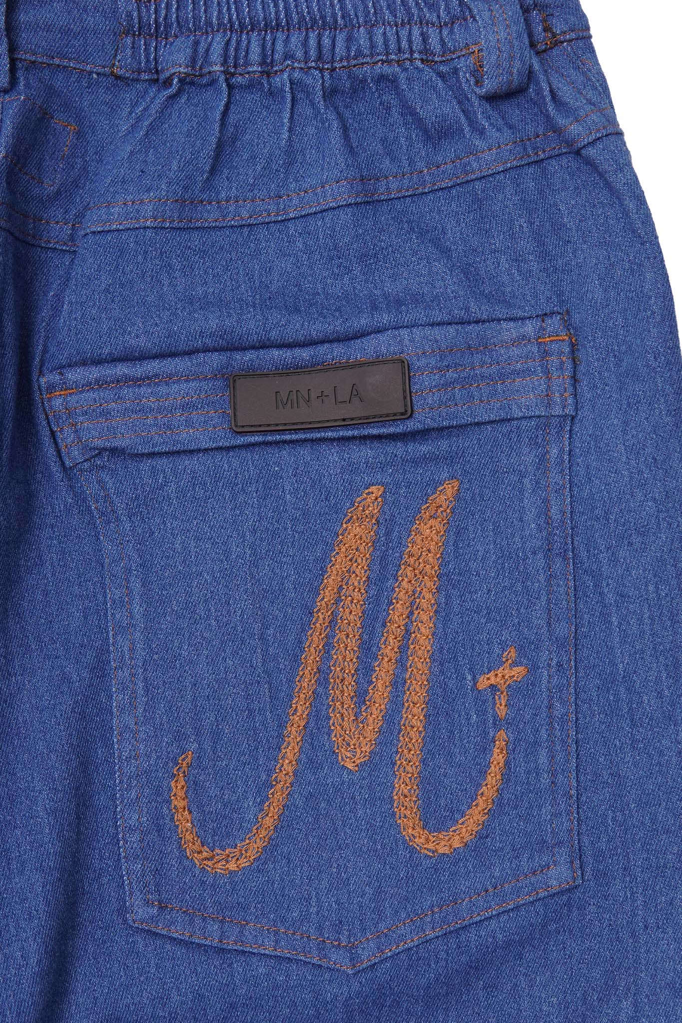 "TRUE BLUE" OVERPOCKET PHAT SHORTS