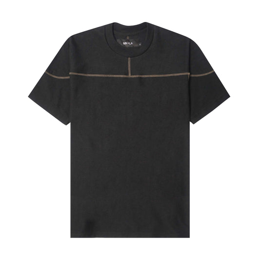 STRIDE V2 TEE IN CAVIAR