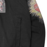 "RENAISSANCE" HOODIE IN CAVIAR