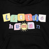 "SUN IS OUT" LITTLE HUMAN™ HOODIE IN CAVIAR