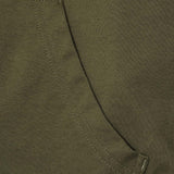 CUTOFF HOODIE V2 IN OLIVE
