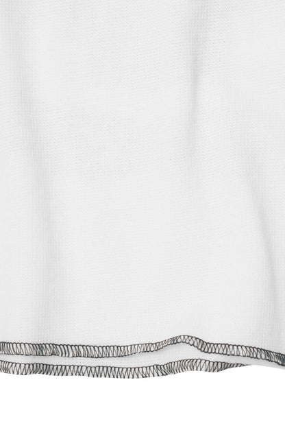 "YEAR OF THE SNAKE V2" WAFFLE TEE IN WHITE