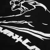 "COUGAR" HOODIE IN CAVIAR