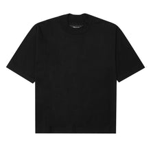 MOCK NECK TEE IN ANTHRACITE