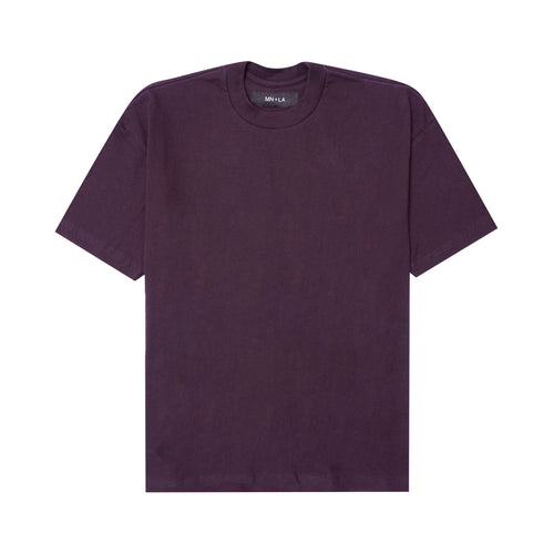 BOX TEE IN SHADOW PURPLE