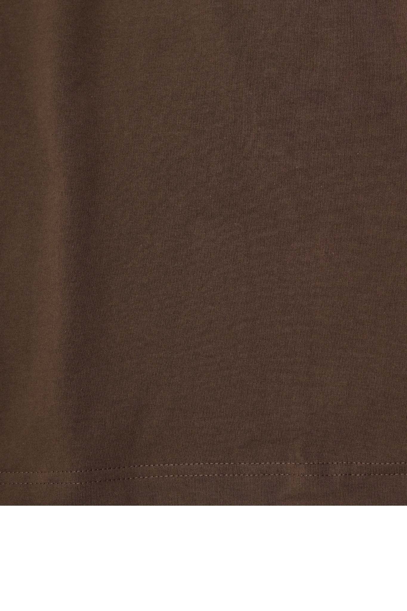 "ETERNAL RYTHM" ULTRA HEAVY TEE IN WOOD