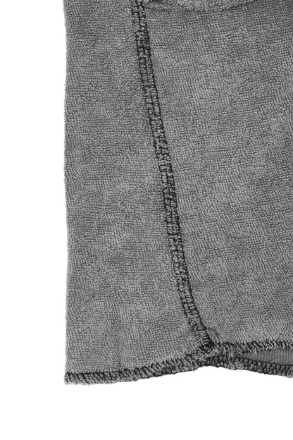 M+ OVERPOCKET TOWEL PHAT SHORTS IN CEMENT