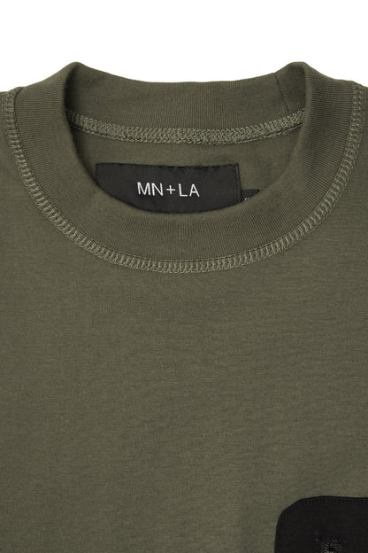 VECTOR POCKET TEE IN OLIVE
