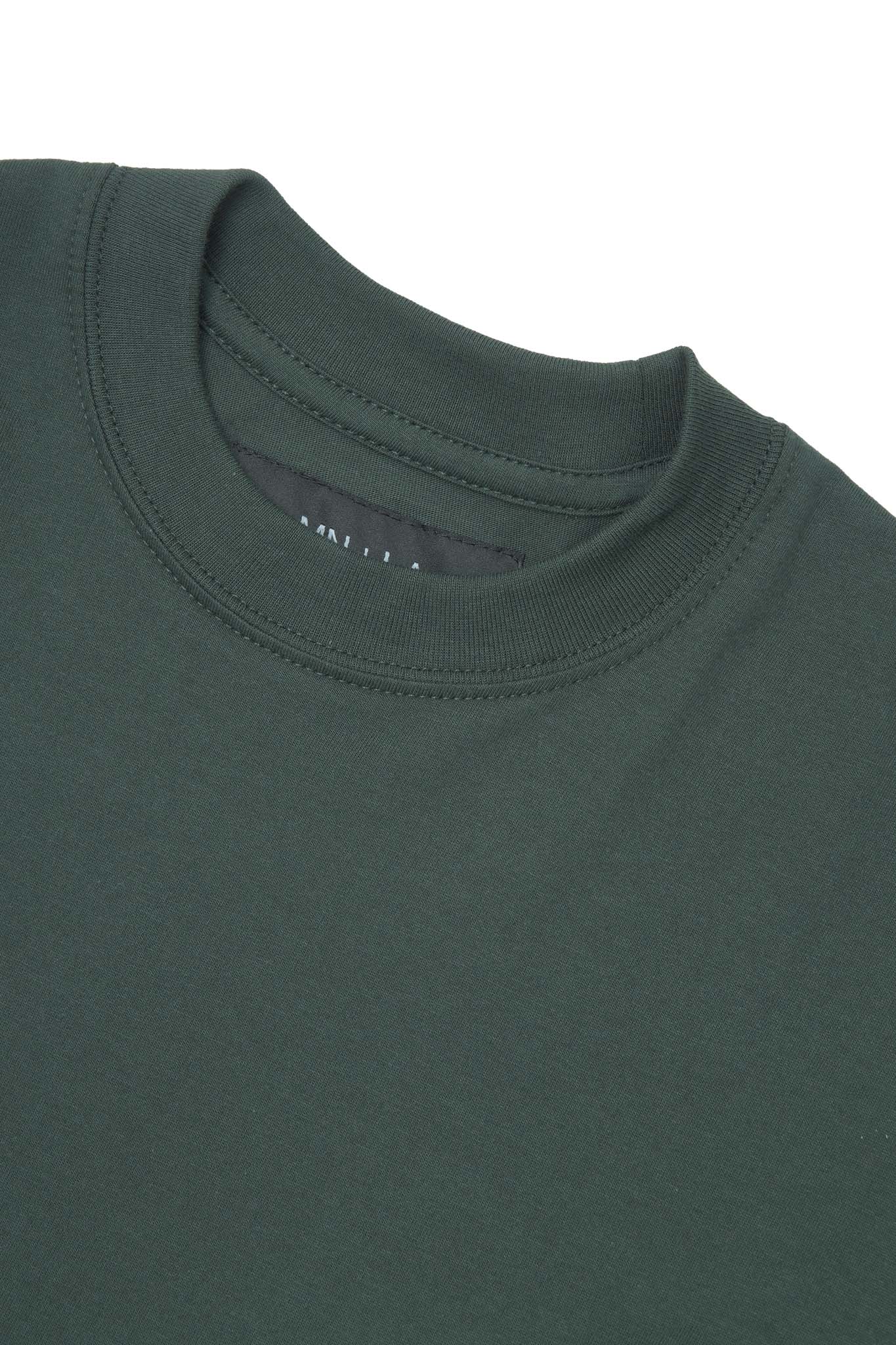 "OUTDOOR EXPLORATION" TEE IN FOREST GREEN
