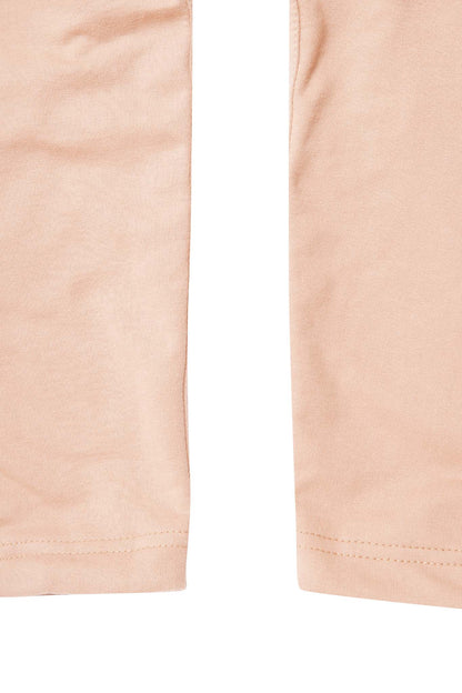 VEINS FRENCH TERRY PANTS IN WHEAT
