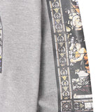 "LAST SUPPER" LONGSLEEVE TEE IN HEATHER GREY