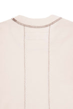 EXO™ PIQUE MOCK NECK TEE V5 IN OAT/WOOD