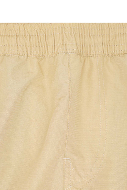 SHINOBI PLEATED ROGUE PANTS IN BONE