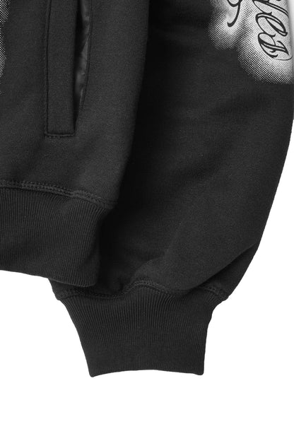 "CITY OF ANGELS" HOODIE IN ANTHRACITE