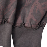 "VINES AND THORNS" AFTERHOOD V2 IN CHARCOAL GREY