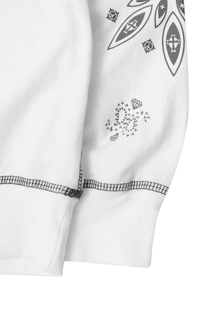 MILITIA LONGSLEEVE TEE IN ARCTIC PAISLEY