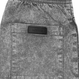 CROPPED WIDE PANTS IN LIGHT SMOKE