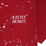 "PAINT SPLAT" LITTLE HUMAN™ TEE IN RARRI RED