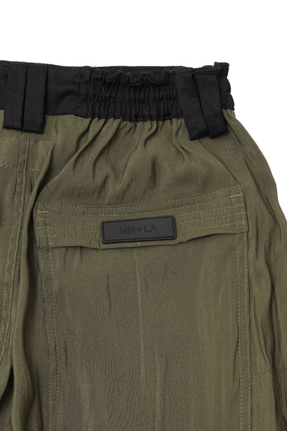 TERRA SHORTS IN OLIVE DRAB
